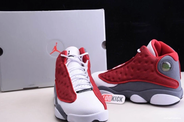 Jordan Flint 414571-600 Air Gym 13 Retro Red Grey 0820